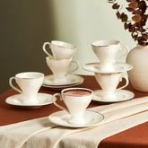 Ensemble de tasses à café Karaca Biga pour 6 personnes, 90 ml